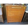 Image 1 : LG. 5 DRAWER CHEST OF DRAWERS W/LOCKING SIDE PANEL - NO KEY