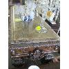 Image 2 : SERVING SIDEBOARD TABLE/HALL TABLE W/MARBLE LOOK TOP