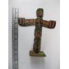 Image 1 : CARVED WOODEN TOTEM POLE, SIGNED W/PENCIL
