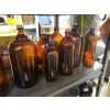 Image 2 : JAVEX BLEACH BOTTLES - BROWN GLASS