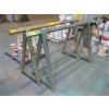 Image 1 : PAIR OF 6' METAL SAWHORSES