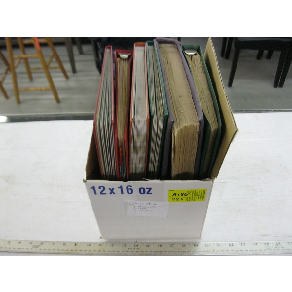 ASST. STAMP ALBUMS 