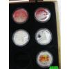 Image 4 : SET OF 10 CDN SILVER $10 COINS (EA. COIN IS .999 SILVER & WEIGHS 15.8G)