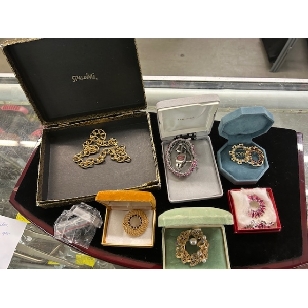 ASST. BROACHES, WATCH, ETC.