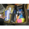 Image 2 : ASST. OFFICE ITEMS - PENS, CLIPBOARDS, PAPER, ETC.