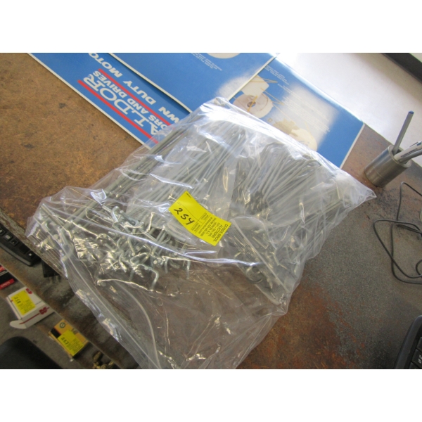 BAG OF PEGBOARD HOOKS - VARIOUS SIZES