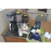 Image 1 : NINJA COFFEEMAKER W/DELONGHI GRINDER, COFFEE MUGS, ETC.