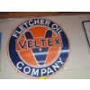 Image 2 : APPROX. 25" VELTEX OIL SIGN
