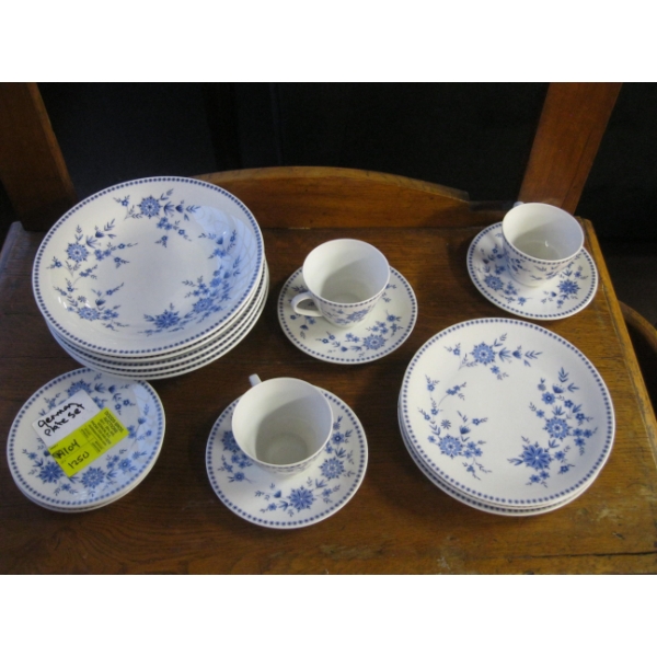 GERMAN DISHWARE - BLUE & WHITE
