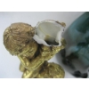 Image 4 : BLUE MOUNTAIN POTTERY DOG, CHERUB, PLANTER