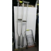 Image 1 : LUGGAGE CART & PAIR OF ALUMINUM CRUTCHES