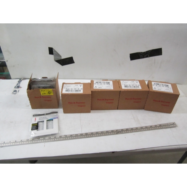 5 BOXES OF DUAL LIGHT SWITCH COVERS