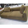 Image 1 : BROWN 2 PIECE SOFA - MISSING BACK CUSHION