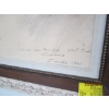 Image 2 : LG. FRAMED PICTURE, SIGNED, 1961