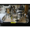 Image 1 : PICQUET POLISHED ALUMINUM TEA SET