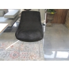 Image 2 : 4 BLACK CHAIRS W/CHROME LEGS