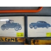 Image 2 : 4 FRAMED PICTURES - WOLF, BEAR & 2 CARS