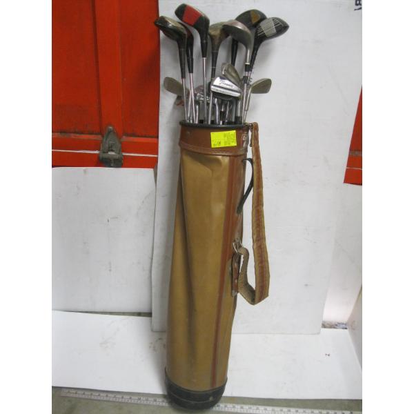 GOLF BAG W/ASST. CLUBS