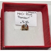 Image 1 : SM. 14KT RING PENDANT, .5G
