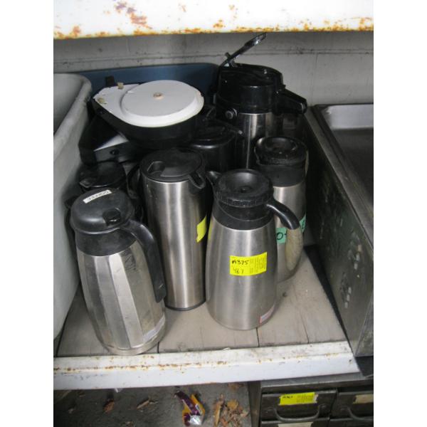 ASST. STAINLESS INSULATED SERVING POTS