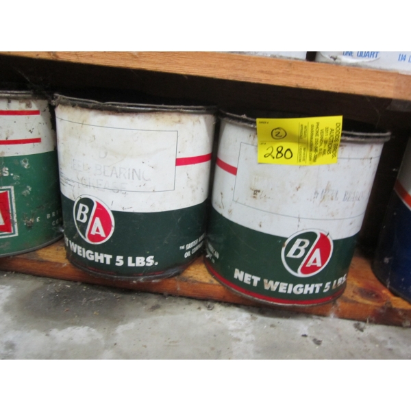 2 BA GREASE CANS