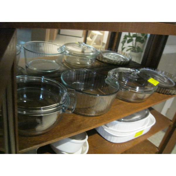 GLASS BAKING BOWLS