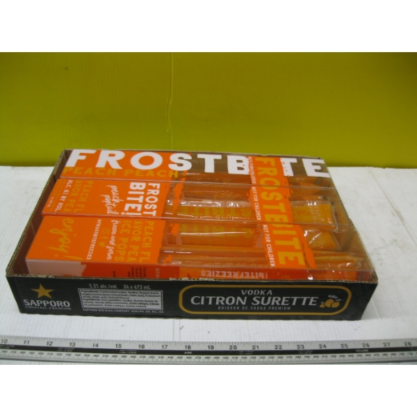 3 FROSTBITE PEACH WINE FREEZIES