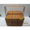 Image 3 : WOODEN SM. HOUSE & A PICNIC BASKET CRATE