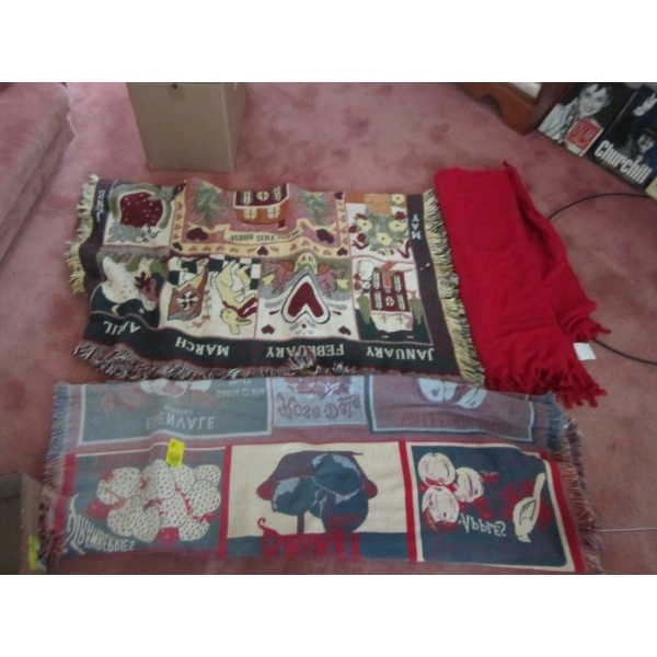3 BLANKETS