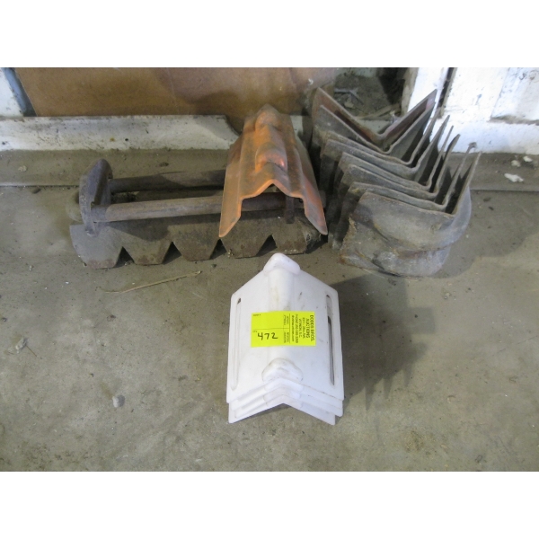 LOT OF ASST'D CORNERS FOR STRAPS