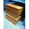 Image 1 : 5 ORANGE METAL BOXES W/ASST. CONTENTS