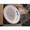 Image 3 : NEW BATHROOM SINK & FAUCET (MISSING PART OR PARTS)