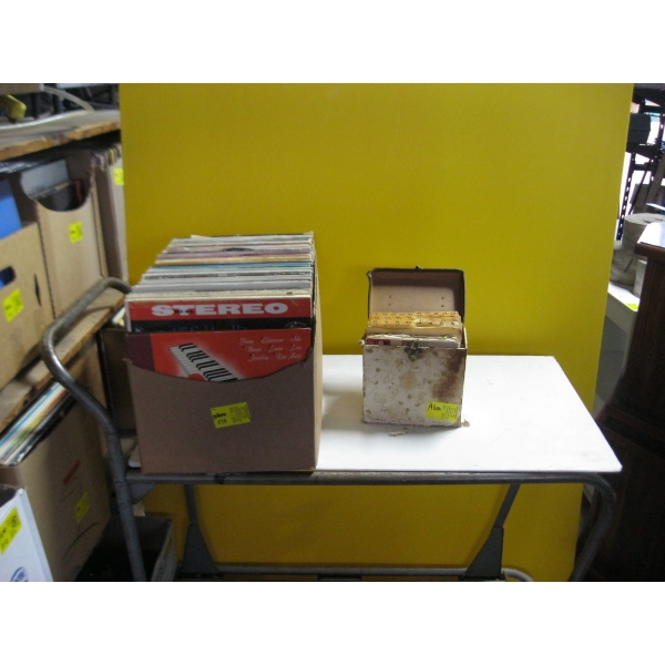 2 BOXES OF ASST. RECORDS