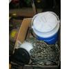Image 1 : MISC. GARDEN SPRAYER, ROPE, WATER JUG, ETC.