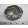Image 2 : NAVAJO STERLING SILVER BELT BUCKLE W/TURQUOISE STONES, STAMPED STERLING