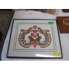 Image 1 : SIGNED FRAMED PRINT BY ROSS HUNT - DOUBLE HEADED SERPENT & HUMAN