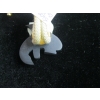Image 3 : ARGILITE BOLO TIE, CARVED WHALE, SIGNED CALVIN BELL