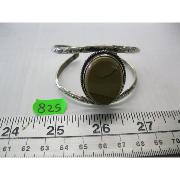 SILVER & STONE BRACELET