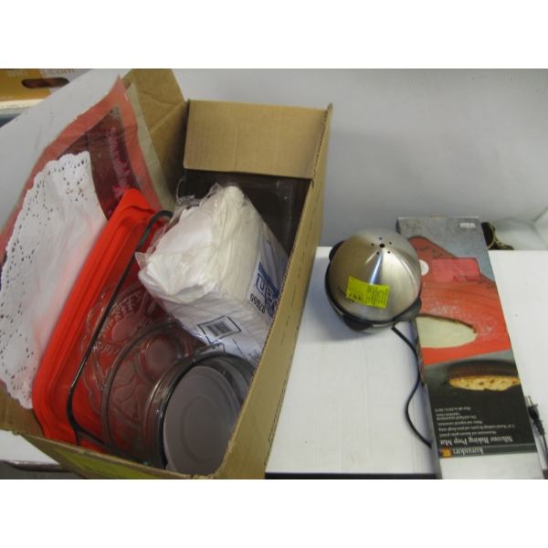MISC. EGG COOKER, PREP MAT, BAKING DISHES, ETC.
