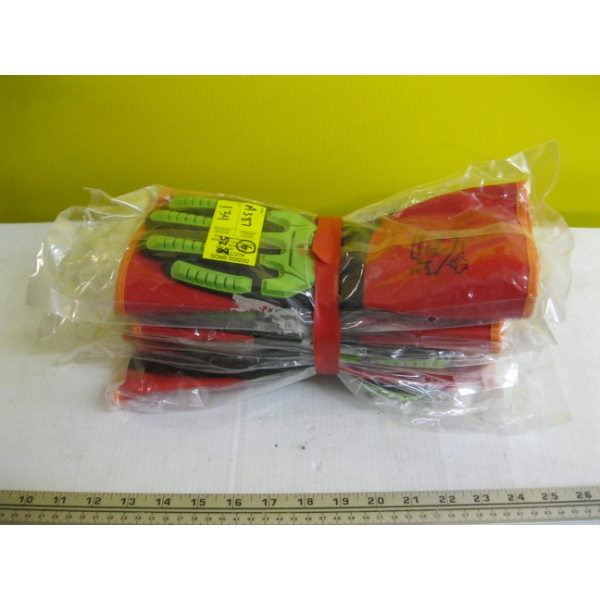 6  PAIR OF SZ 8 GLOVES