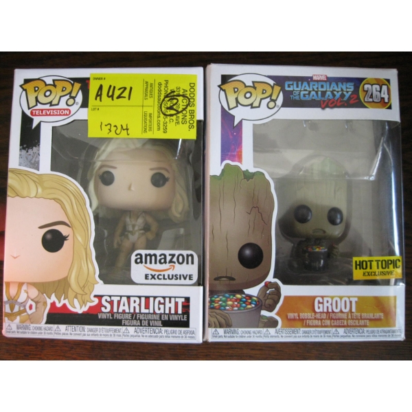 2 POP BOBBLE HEADS