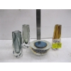 Image 2 : ITALIAN MURANO GLASS - 4 PIECES