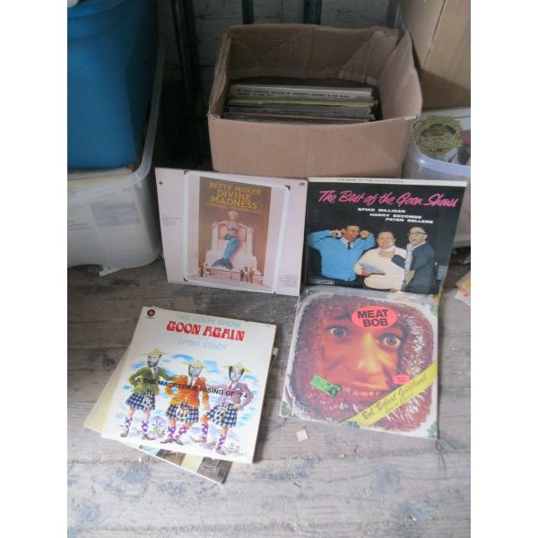 BOX OF MISC. RECORDS