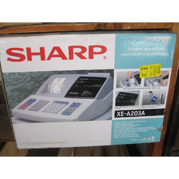 SHARP ELECTRONIC CASH REGISTER