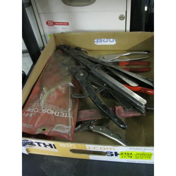 MISC. PLIERS, SNAP RING PLIERS, ETC.