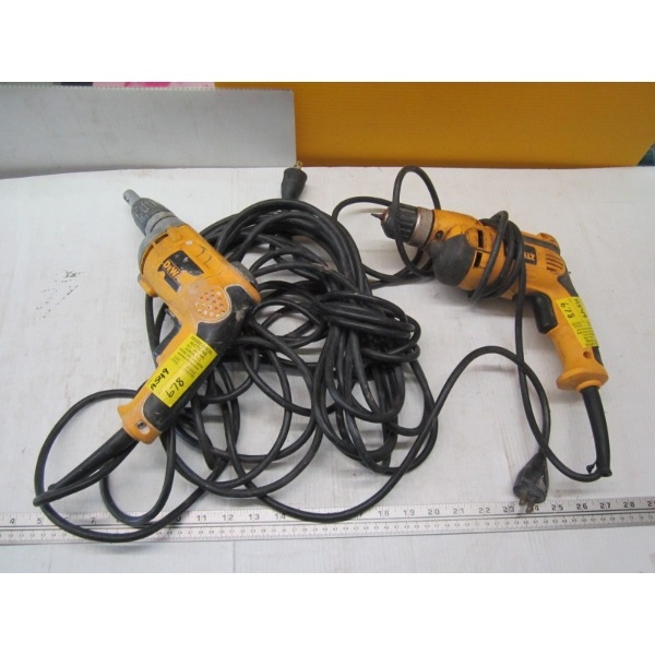 DEWALT SCREW GUN & DRILL