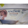 Image 4 : SINGLE WOODEN BEDFRAME W/KING COIL MATTRESS & BOXSPRING