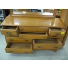 Image 2 : 10 DRAWER MAPLE MIRRORED DRESSER