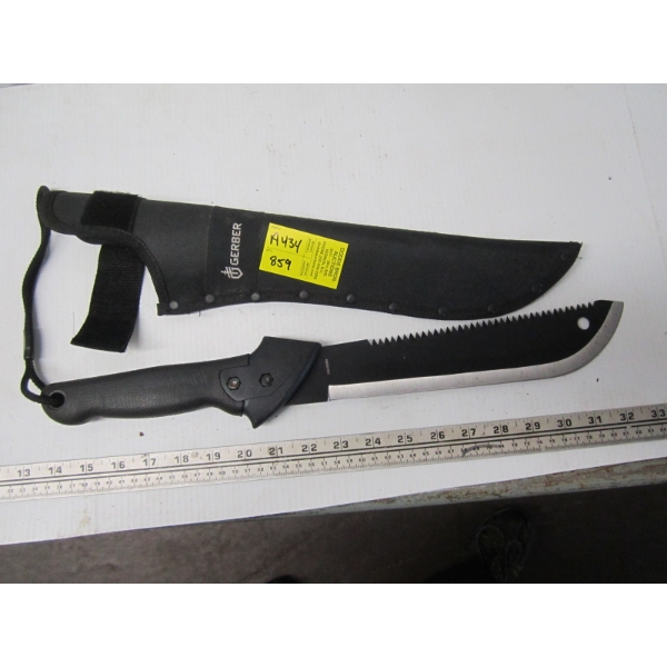 GERBER BUSH KNIFE W/SHEATH