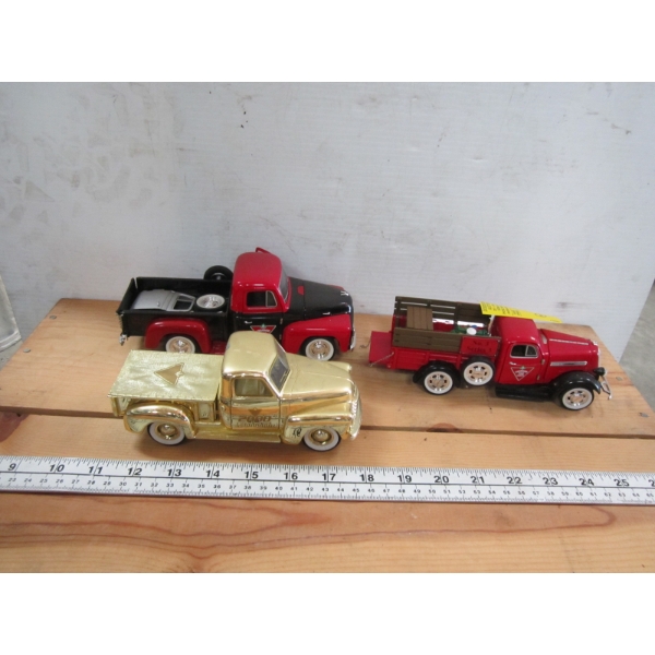 3 DIECAST CANADIAN TIRE TRUCKS